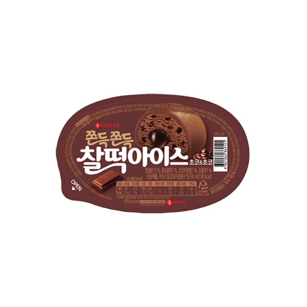 [빙과]찰떡아이스 초코&초코 90ml