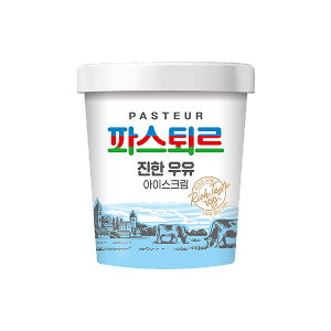 [빙과]파스퇴르 진한우유 파인트 474ml
